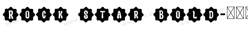 Rock Star Bold字体转换